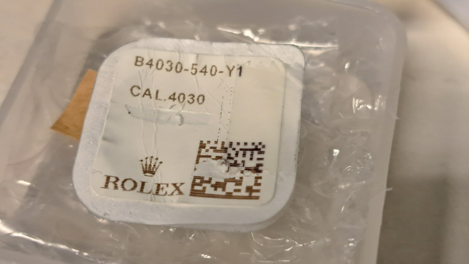 original ROLEX 4030 540 REVERSING WHEEL MOUNTED NEW open for Repair