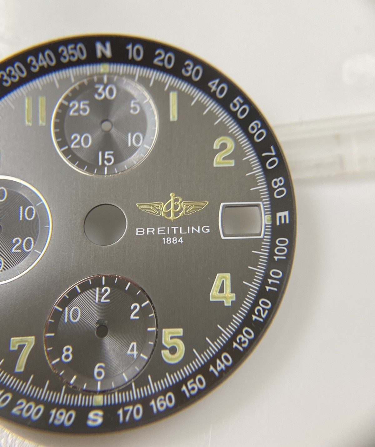 Original Breitling Chronomat Longitude GMT A20048 Cal. Valjoux 7750 Tabacco Dial