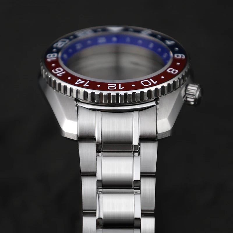 SPB185 42mm Case Two-way Rotation NH34 NH35 20bar Ceramic SKX007 Bezel 38*30.6mm