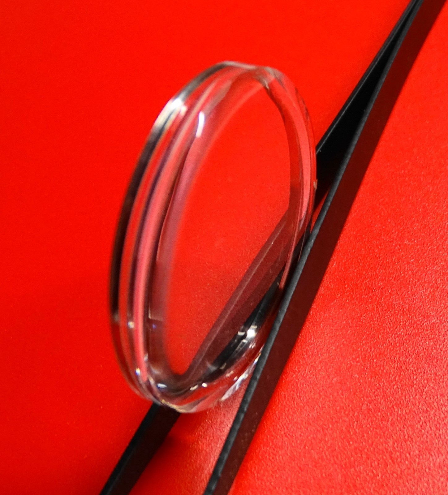 Diving Watch Glass Steel Chrome Ring Ø 23.0 Mm Height 4.6 Mm