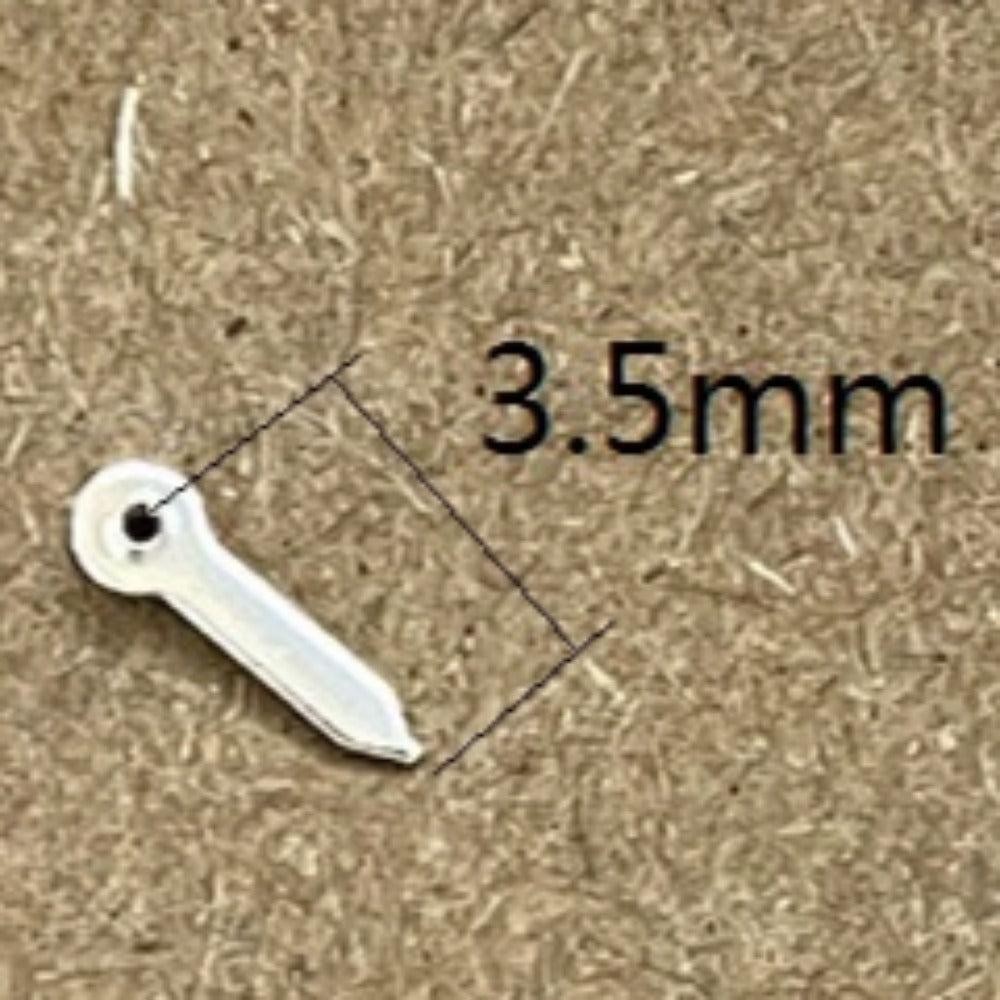 3 PIECES 3.5mm Silver Watch Small Second Hands for Miyota JS15 Movement