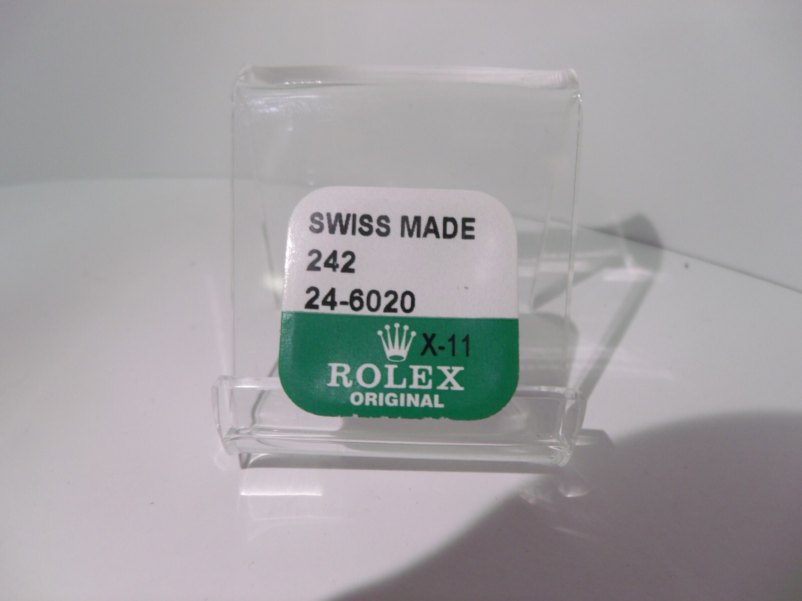 Rolex Caliber 242-24-6020 OE-04 Case Tube New Sealed Package Watch Part, R-73