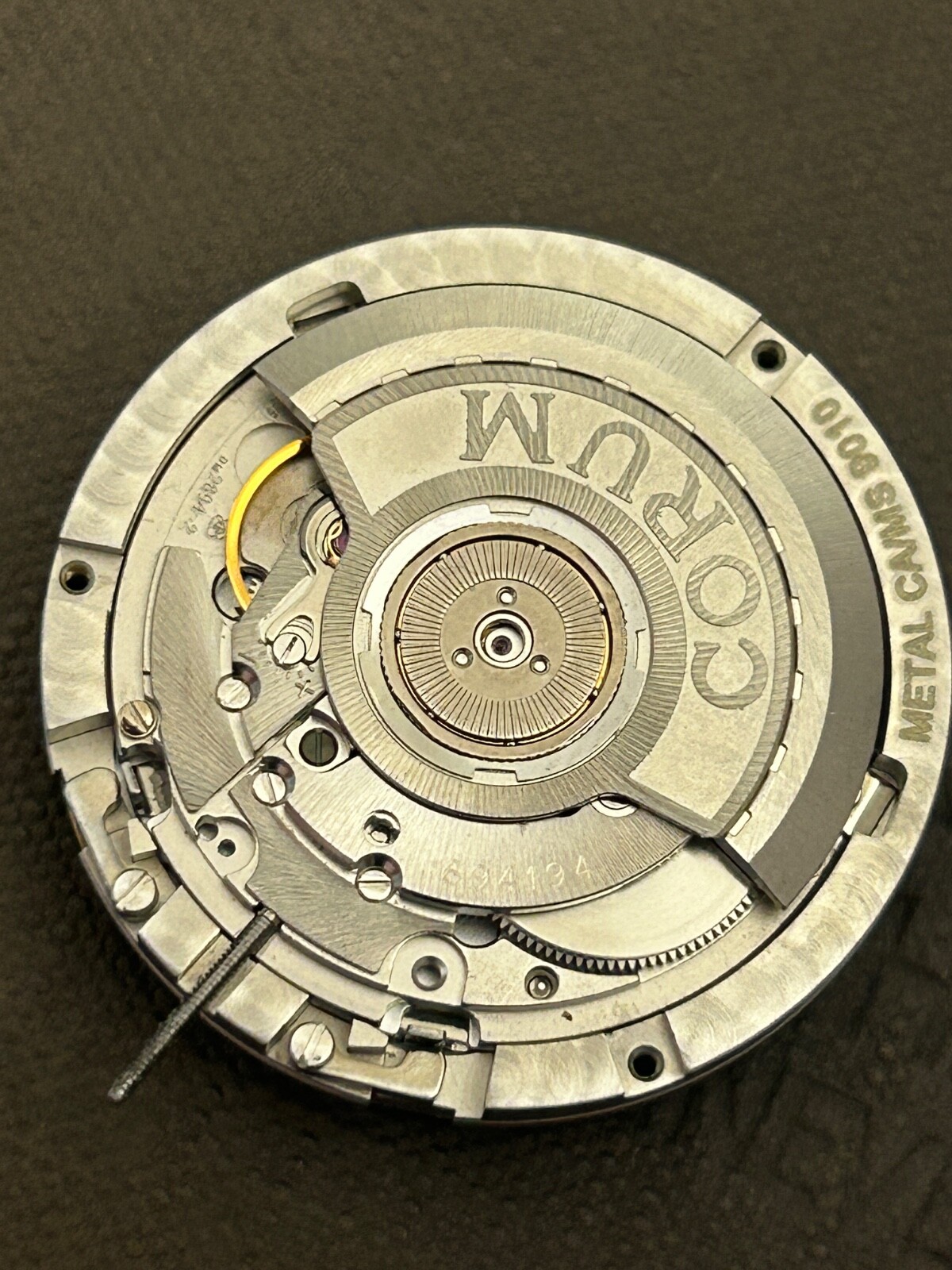 Corum Admiral*s Cup Chronograph Movement ETA 2894 Working need service Black