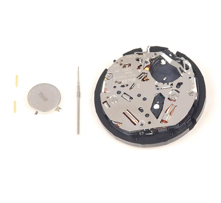 Watch Part S.EPSON VS72 Quartz Movement 4.40mm Height 6 Hands 6/9/12 Sub Hands