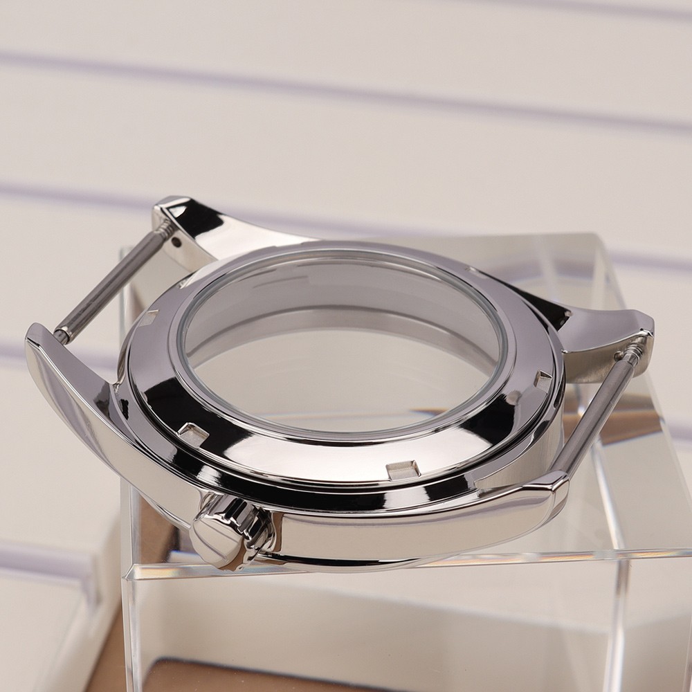 39.2mm Man Watch Case 316 Stainless Steel 10ATM For Seiko NH34 35 36 38 Movement