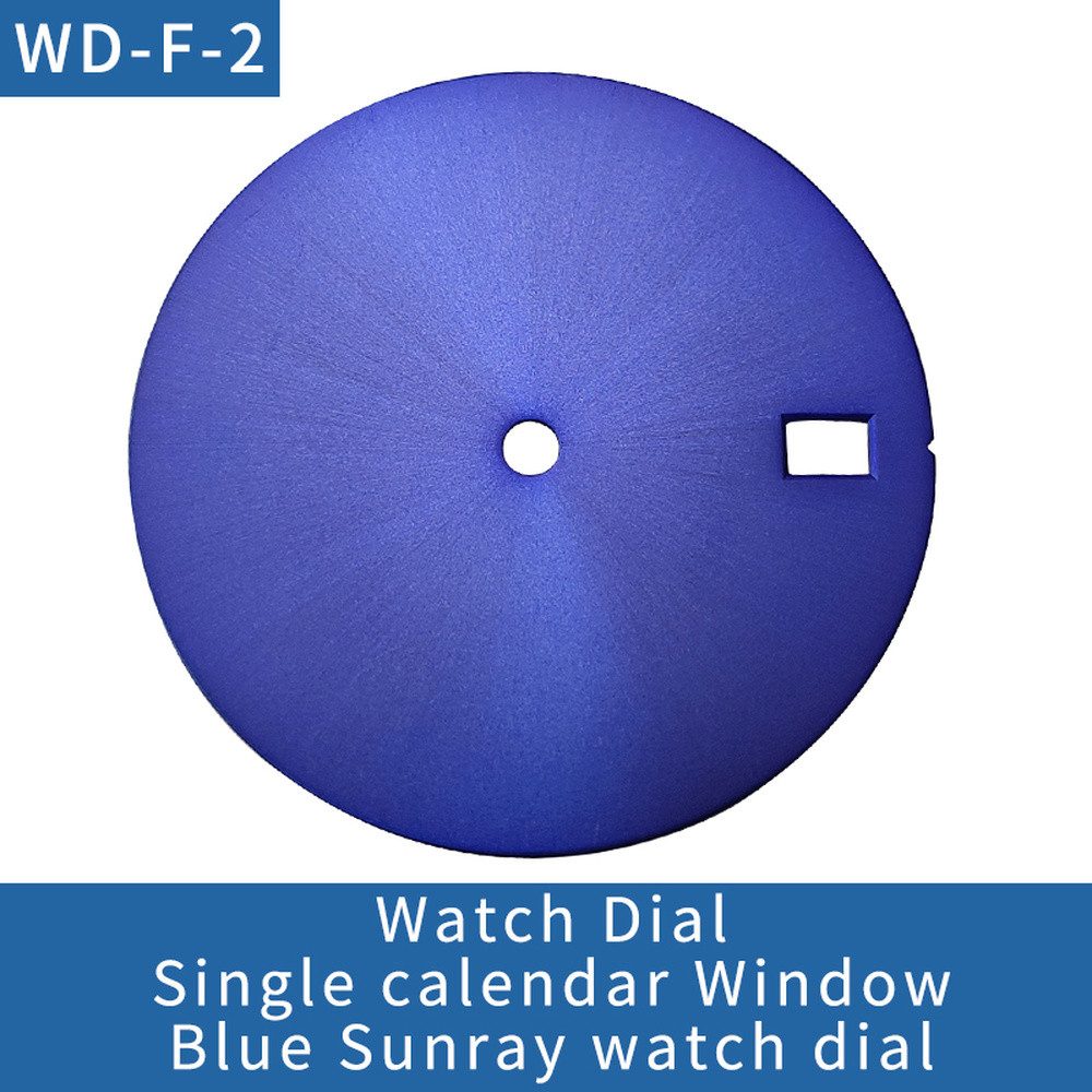 Watch Dial Dual Calendar 28.5mm For Skx007 Skx009 SPRD Fit Movement NH35 NH36