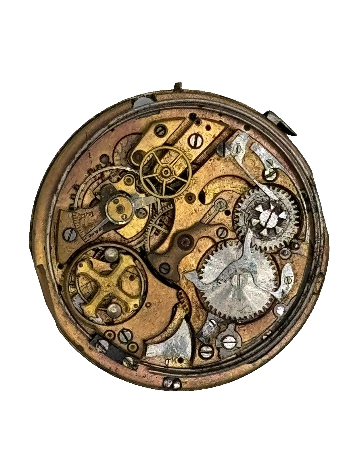 Le Phare? Minute Repeater Pocket Watch Movement for Parts Incomplete