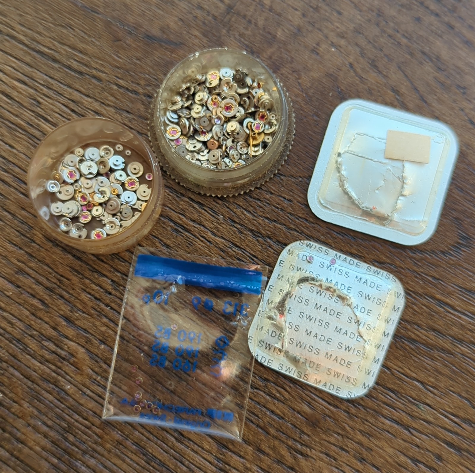 Lot of Incabloc & Shock Spring Watch Jewels Parts NOS (CM51)