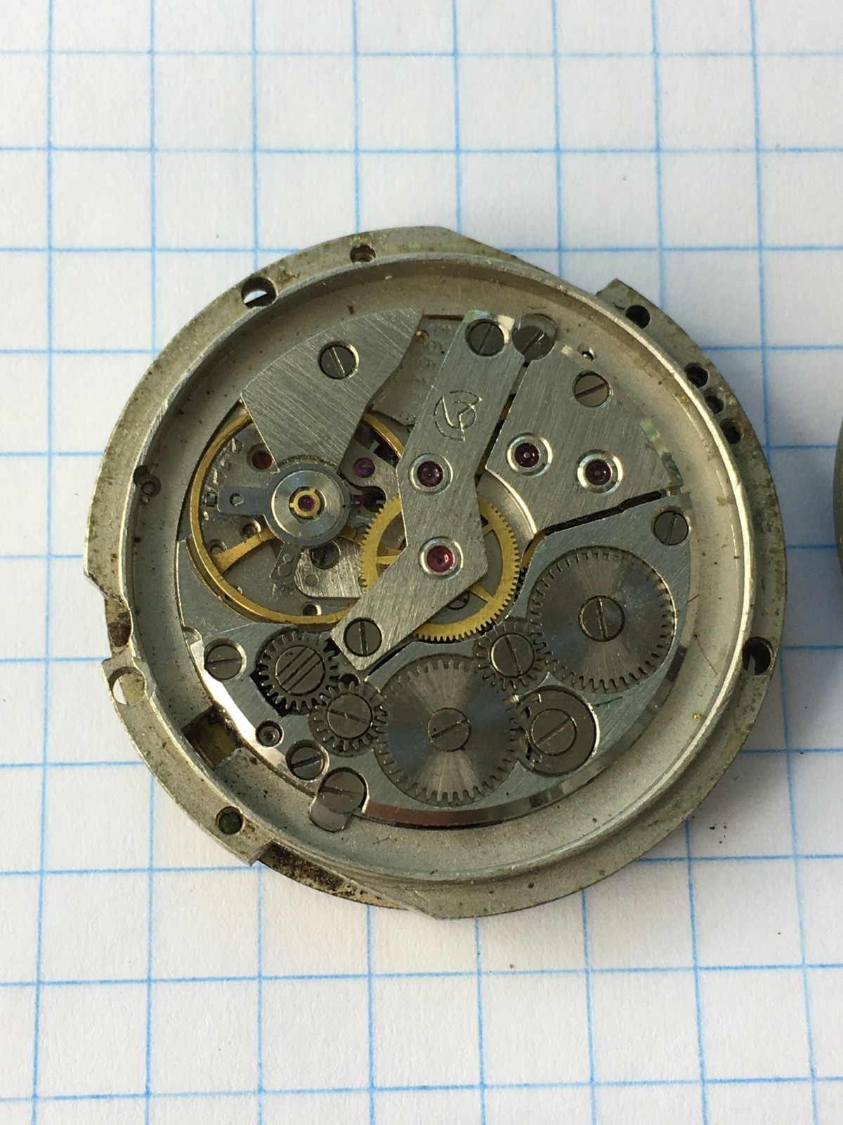 MOVEMENTS (10pcs) FOR MENS WRIST WATCH Vostok Slava etc. USSR for parts