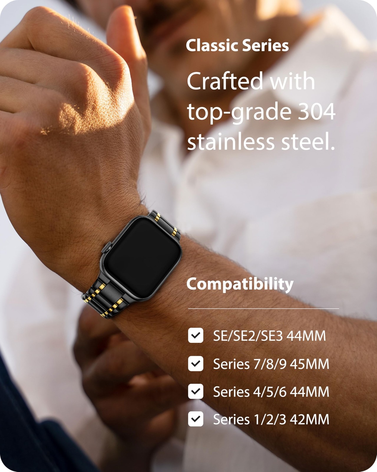 Fullmosa Bands Compatible with Apple Watch Band 45mm 44mm 42mm 46mm 49mm 41mm…