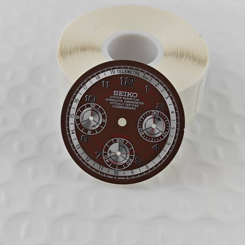 29.5mm Multi-functional Watch Dial No Luminous for Vk63 Movement Watch Parts
