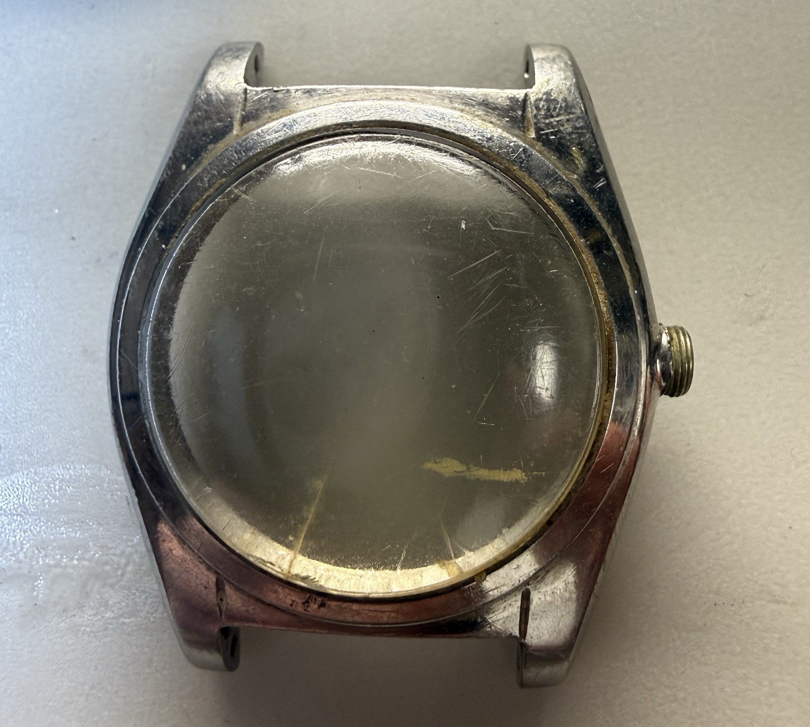 Vintage SS Rolex Bubble back 2940 Complete Case
