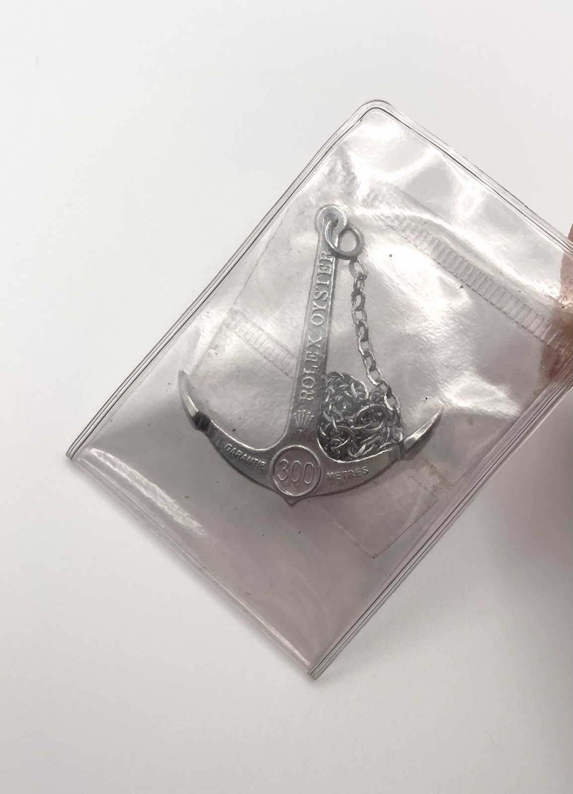 ROLEX OYSTER SUBMARINER ANCHOR WITH CHAIN 300 Metres 1000 Ft