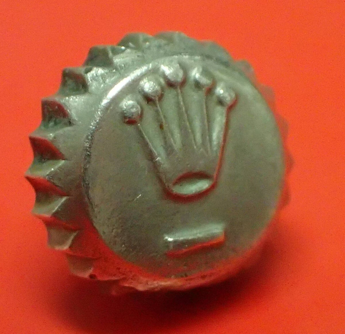 Genuine ROLEX 600-0 Crown 6mm Junk (Surface Peeling) Datejust 1016 6239 #604