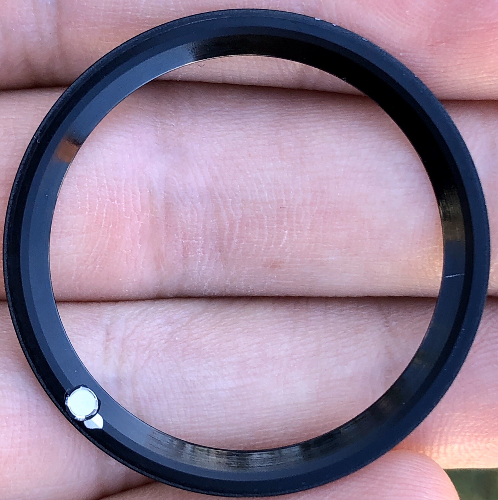 Genuine Rolex Submariner Date 16610 16610T 16800 168000 Black Bezel Insert #2273