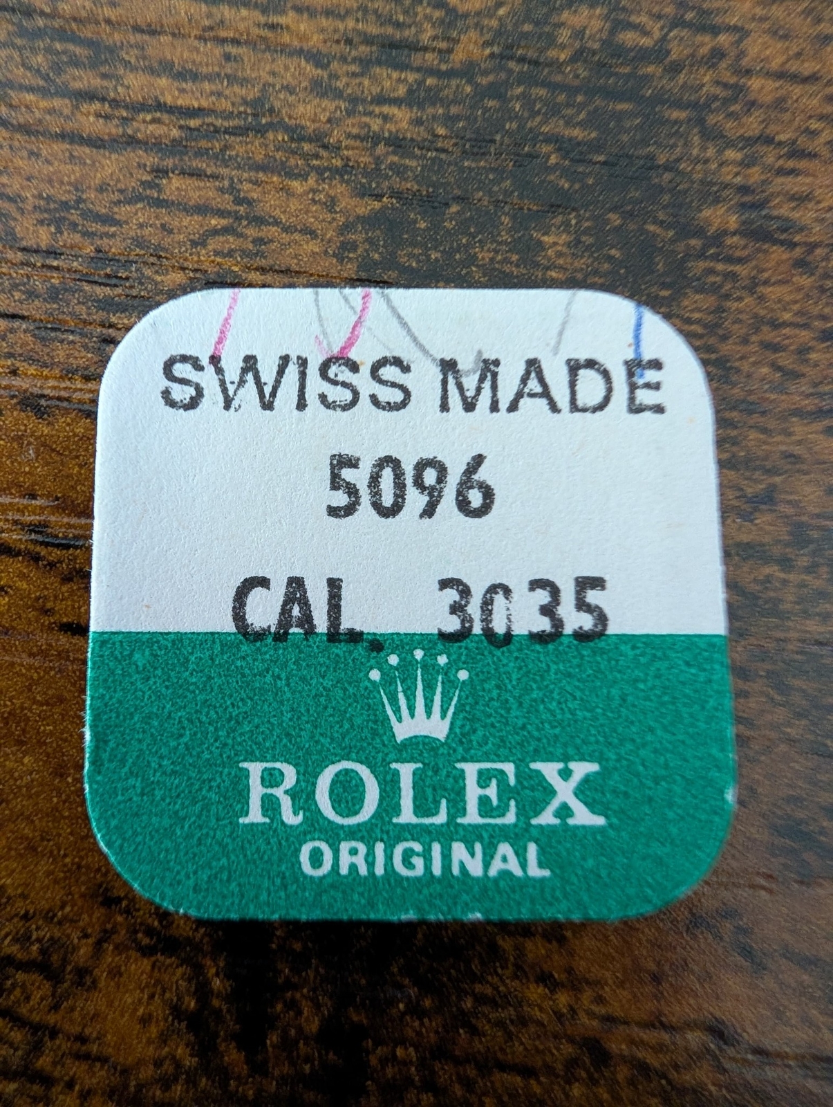 ROLEX- DATE CONNECTOR – FACTORY SEALED- CALIBER 3035 PART 5096