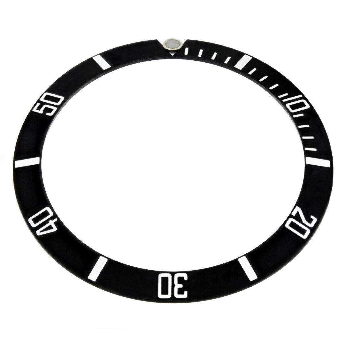 Submariner Bezel Insert Watch Part For Rolex No Date 14060, 14060M Black