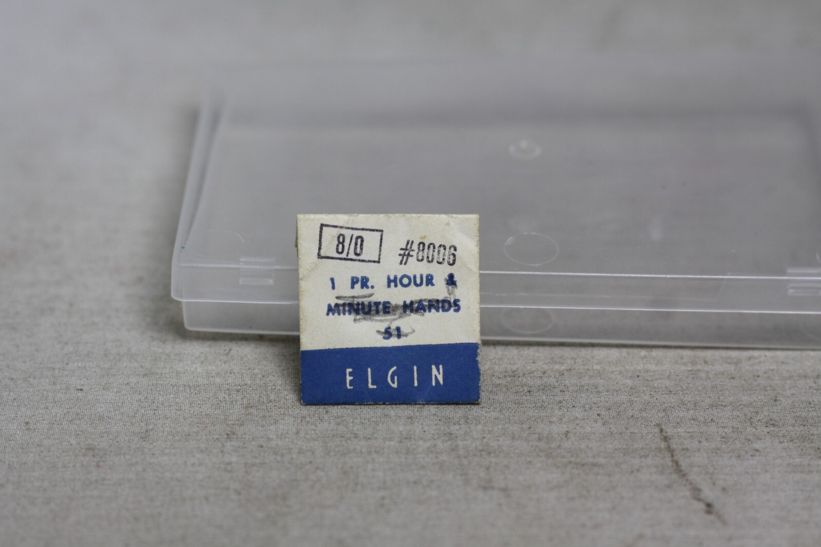 ELGIN hour hand 8/0 8/0s HOUR HAND ONLY 47M