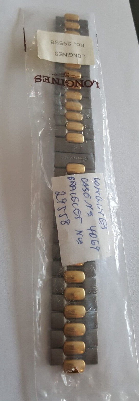 Longines Titanium-Gold Plated Watch Bracelet Number 29558
