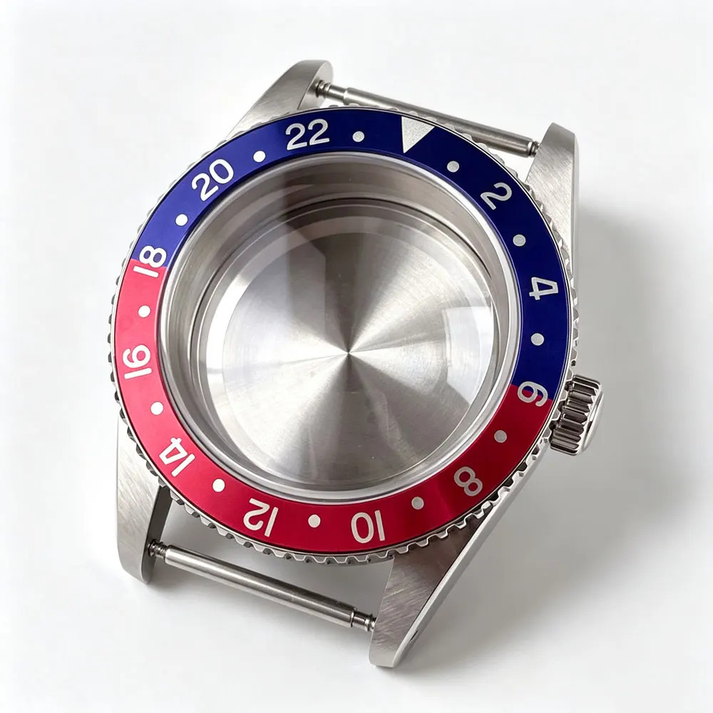 Tandorio 20ATM 38mm Mod NH34 NH35 Steel Diver Men Watch Case For NH35 NH36