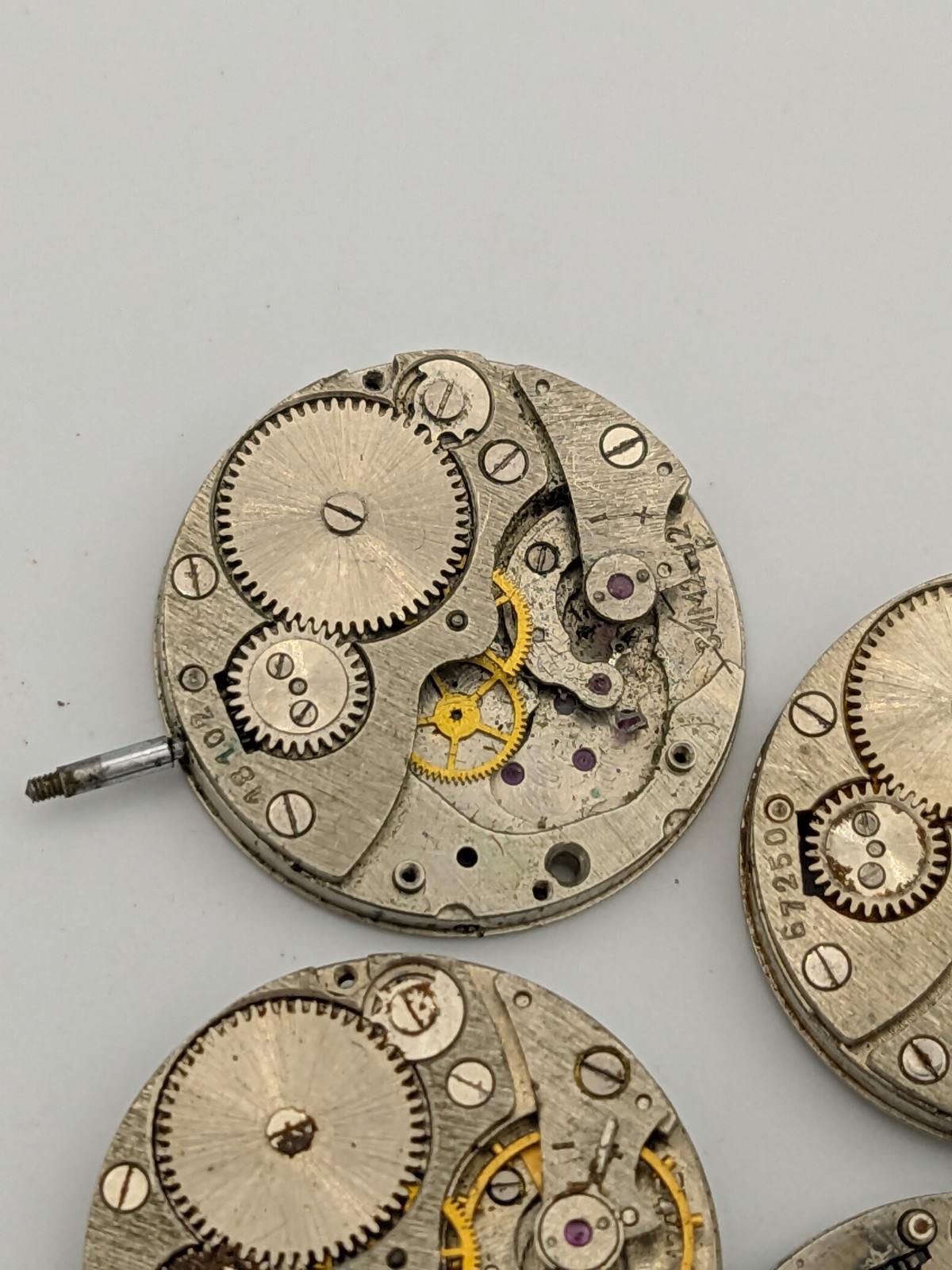 ZiM Pobeda 2602 Movement Soviet USSR For Parts Or Repairs