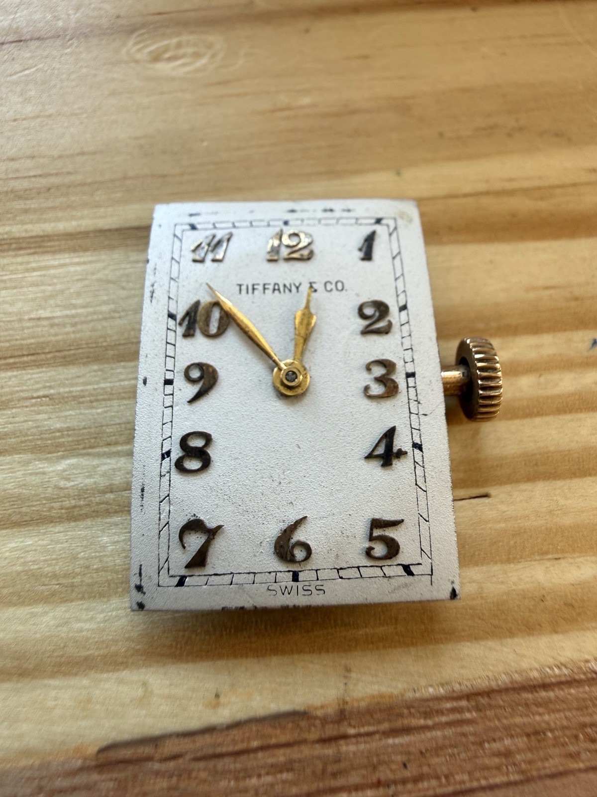 Tiffany & Co Cresarrow Movement Working Circa 1930’s