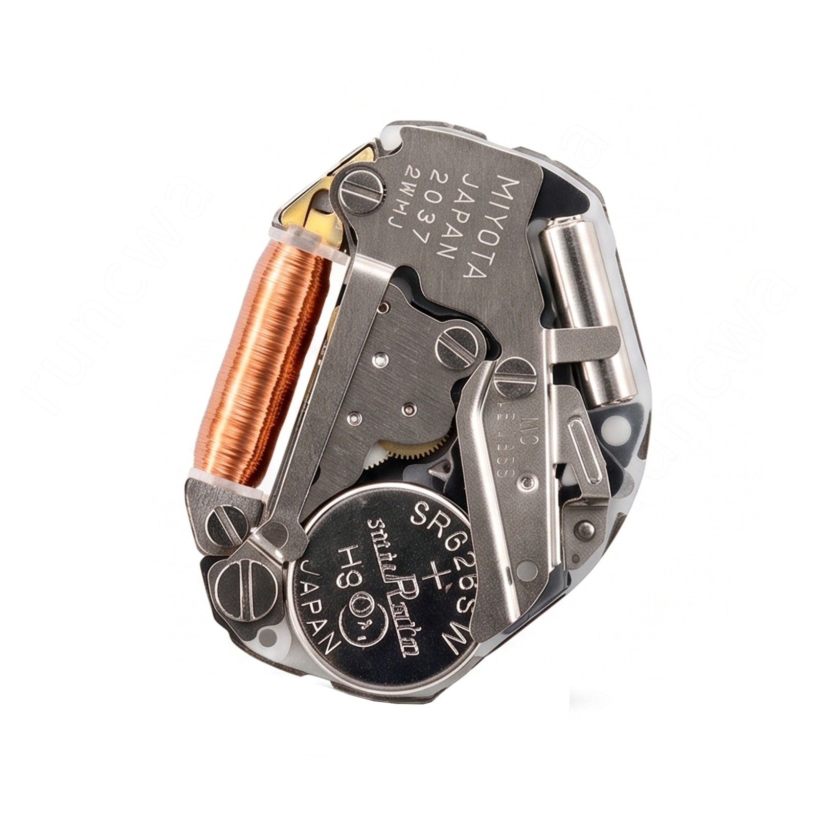 2037 movement 3 hands For Miyota 2037 Reverse Rotation Watch Movement