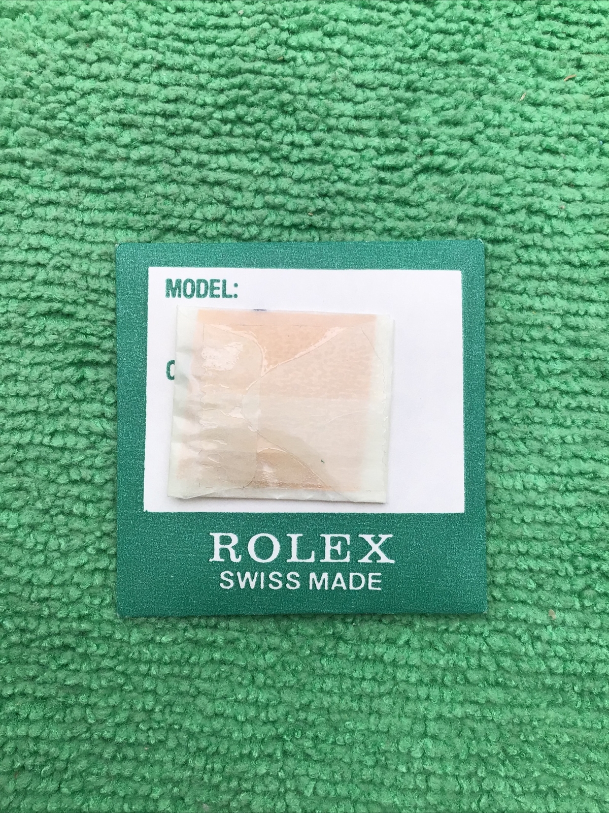 Genuine Rolex 1555 8102 Balance Cock Bridge Watch Part (1 pc)