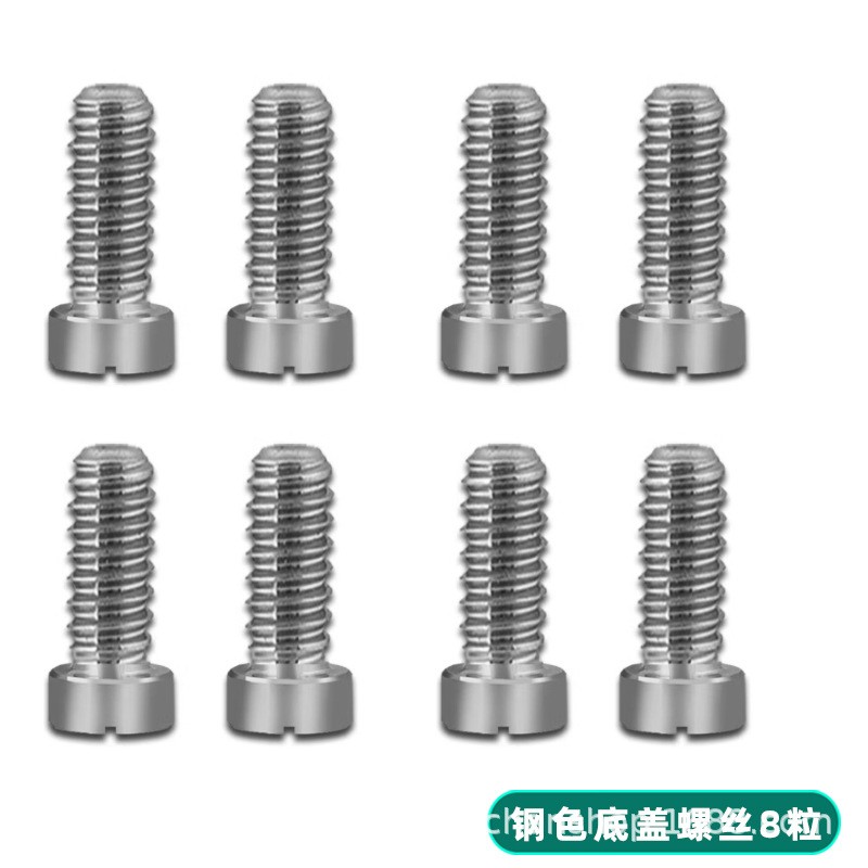For Cartier Blue Balloon Watch Case Back Screw Flat-head Stainless Steel Screw