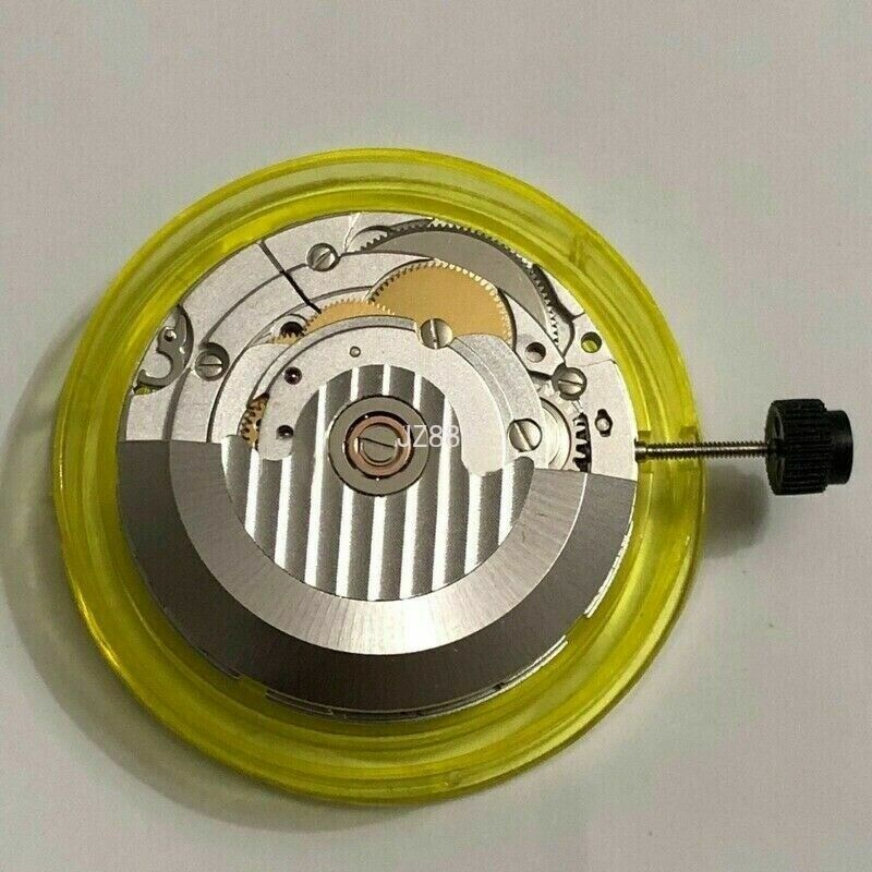 For SEAGULL ST2146 CLONE ETA 2836 2836-2 AUTOMATIC MOVEMENT PERLAGE WHITE Silver