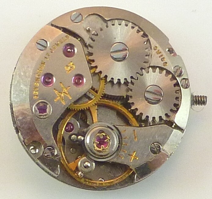Vintage Huguenin 23 Mechanical Wristwatch Movement – Parts / Repair