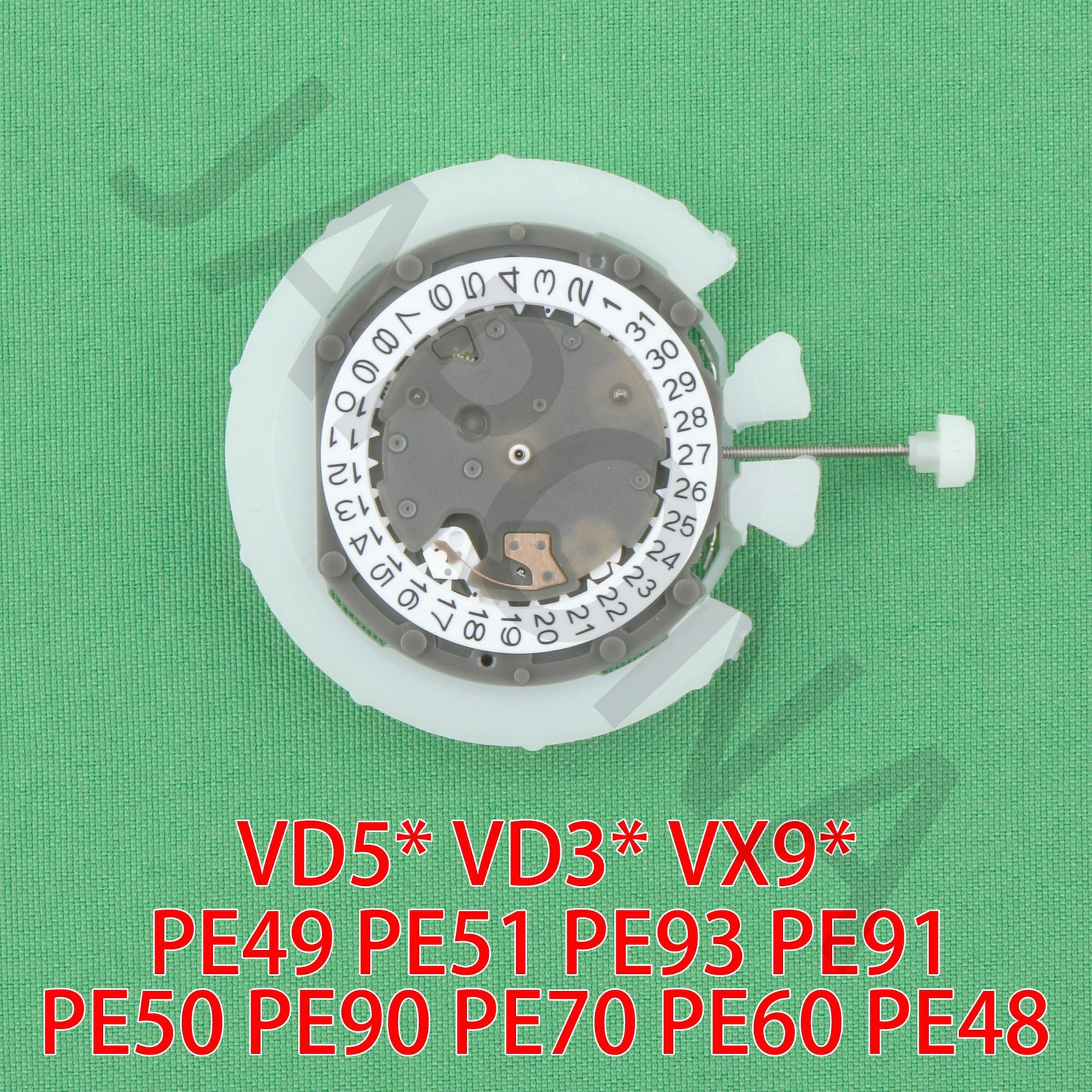 Plastic Watch Movement Spacer PE50 PE90 VD53 Vk Dial Holder Case Support Ring