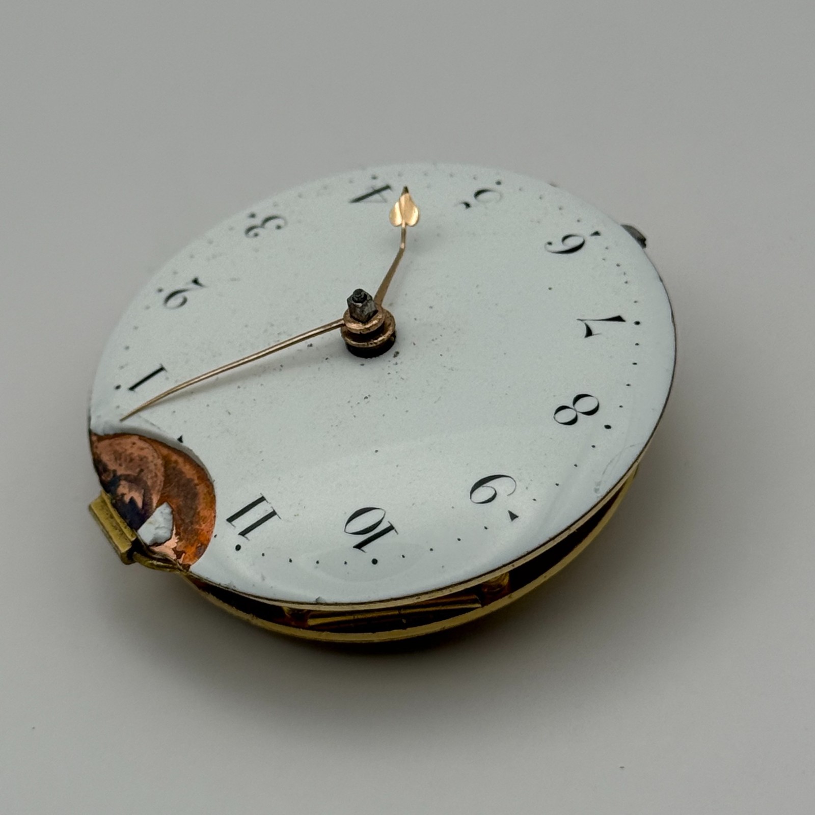 Verge Fusee Pocket Watch Movement – Thomas Wilmshurst Brighton – Parts / Repair