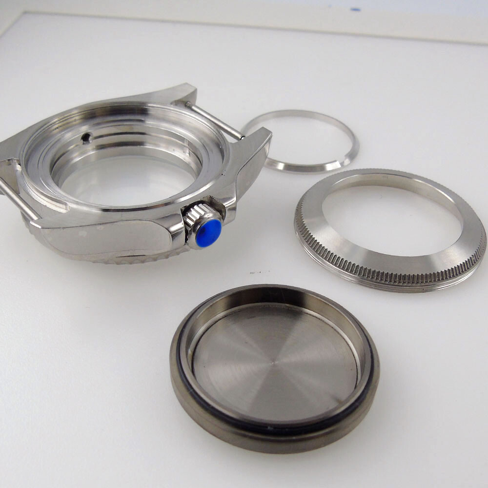 43mm Watch Case For SEA Miyota8215 NH35 ETA2824 2836 DG2813 PT5000 Ceramic Bezel