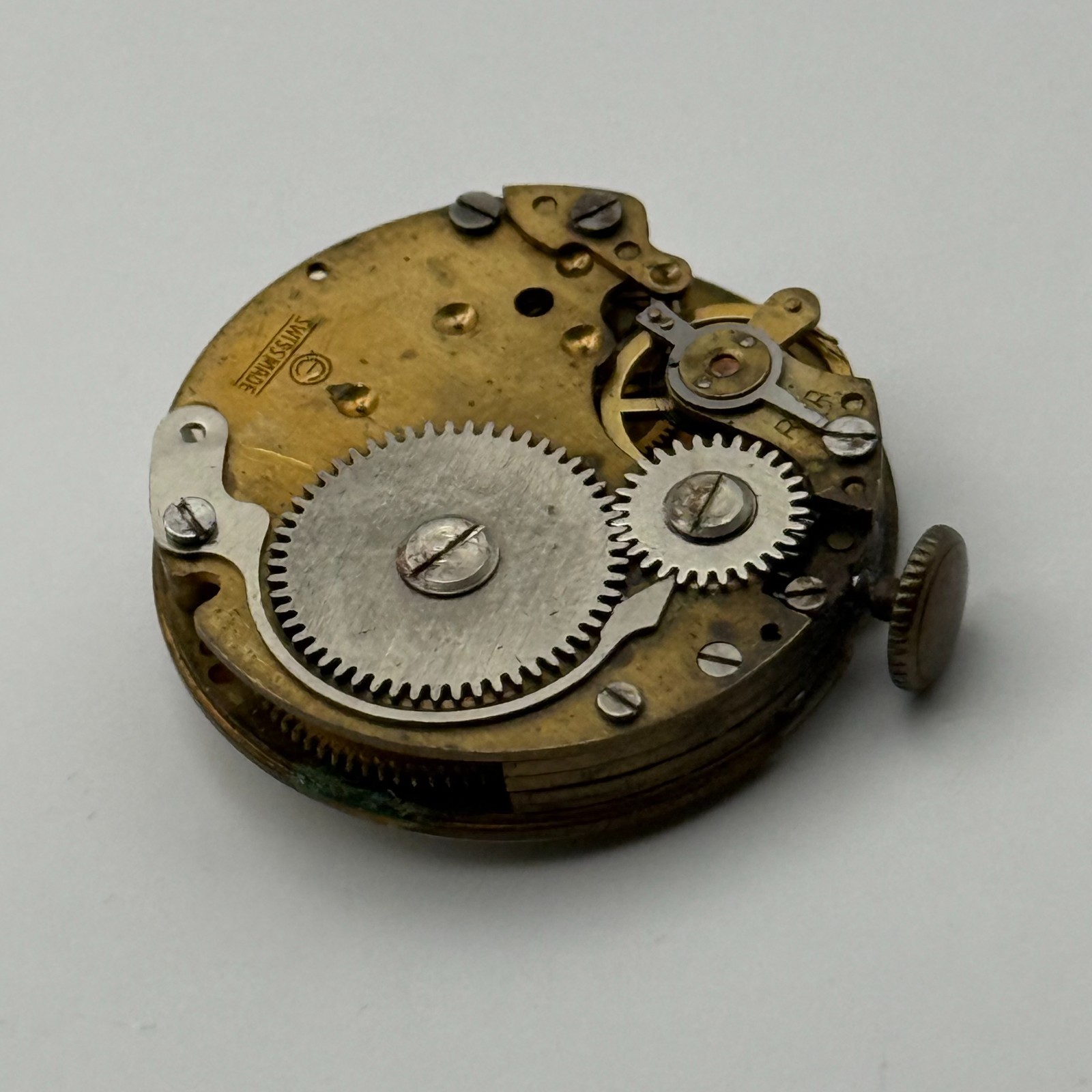 Ebosa Watch Movement Sub Seconds Swiss Manual Wind Vintage Parts Repair 21.9mm