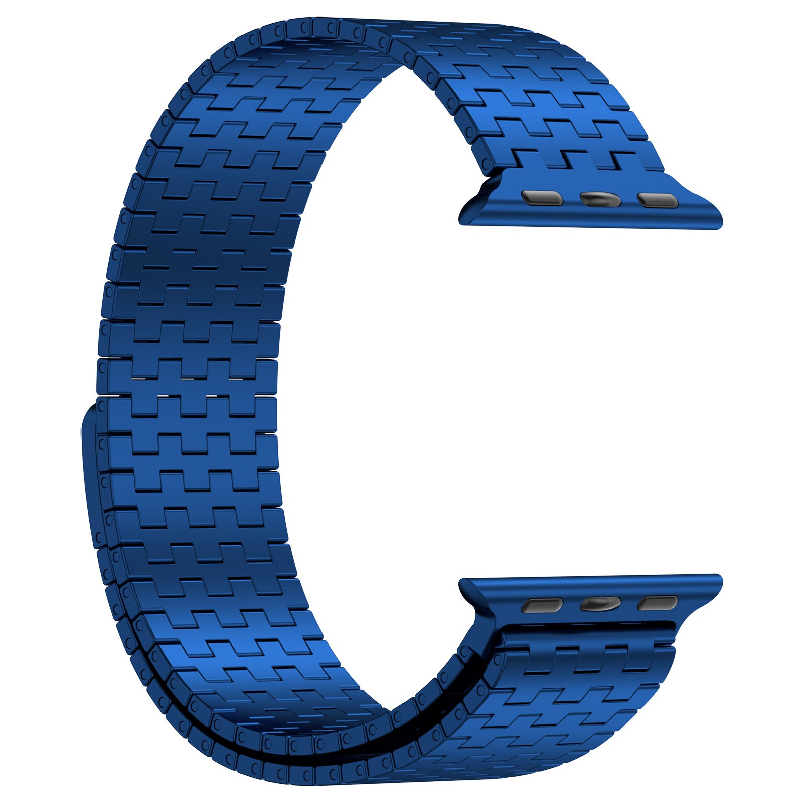 Multi-color Magnetic Adjustable Metal Watch Strap For iWatch 7/6/5/4/3/2/1
