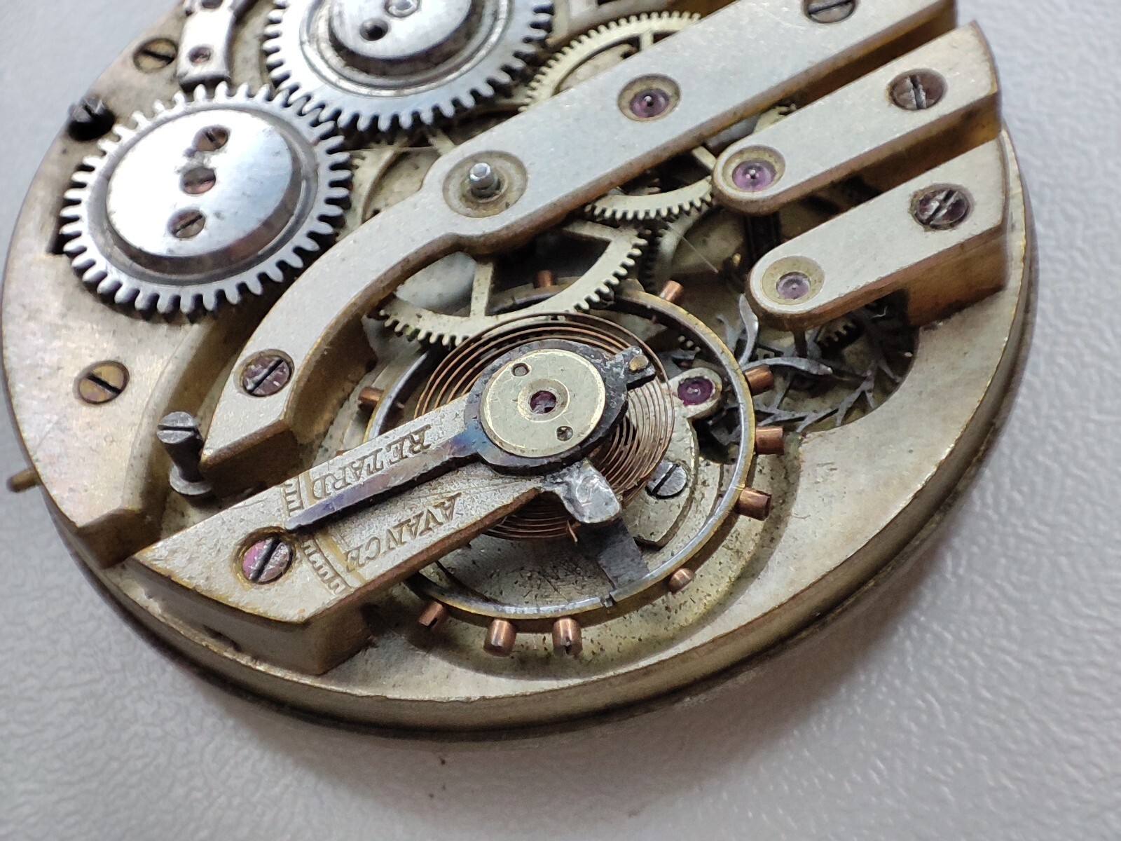 Pocket Watch – Watch movement – 43.2 mm – for parts and spares