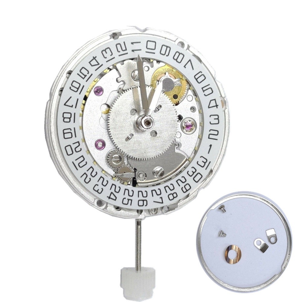 25 Jewels Date @3 Automatic Mechanical Watch Movement For ETA 2836-2 GMT Parts B