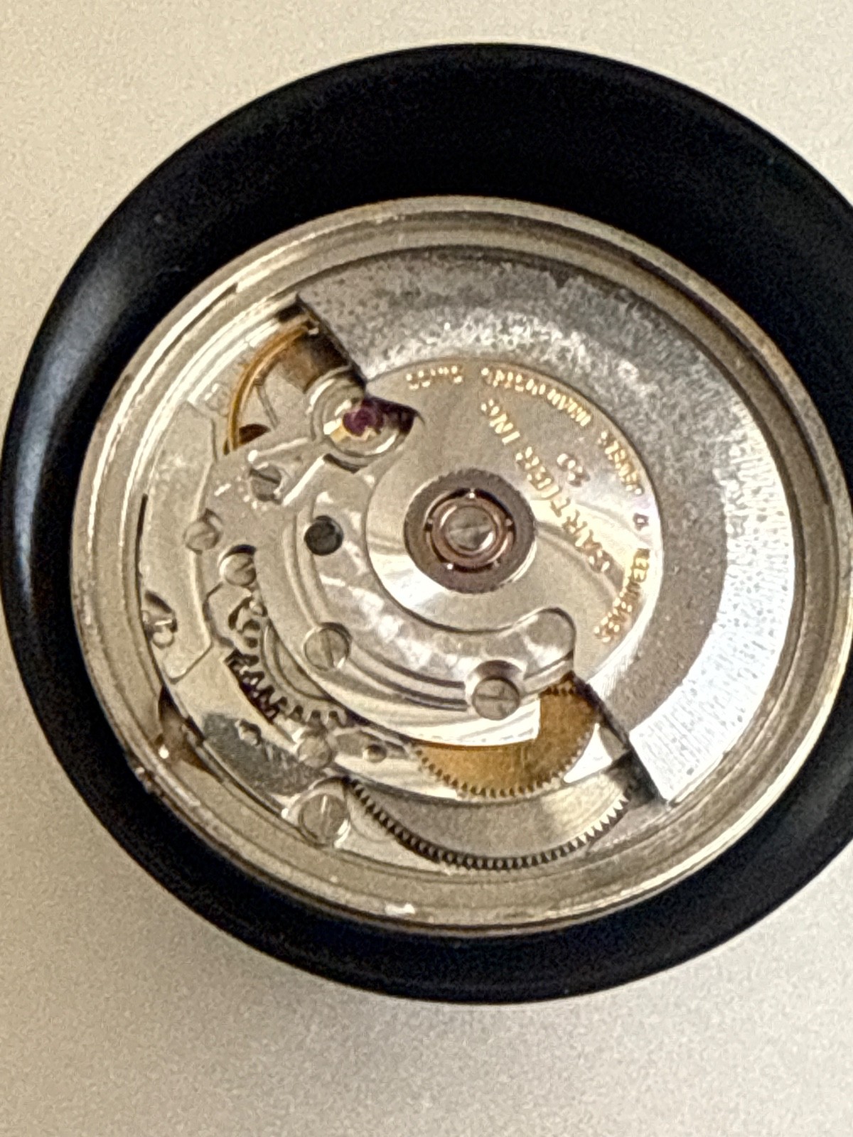 Cartier Automatic Movement Vintage Pasha Cal 20 need Clean for repair eta 2824