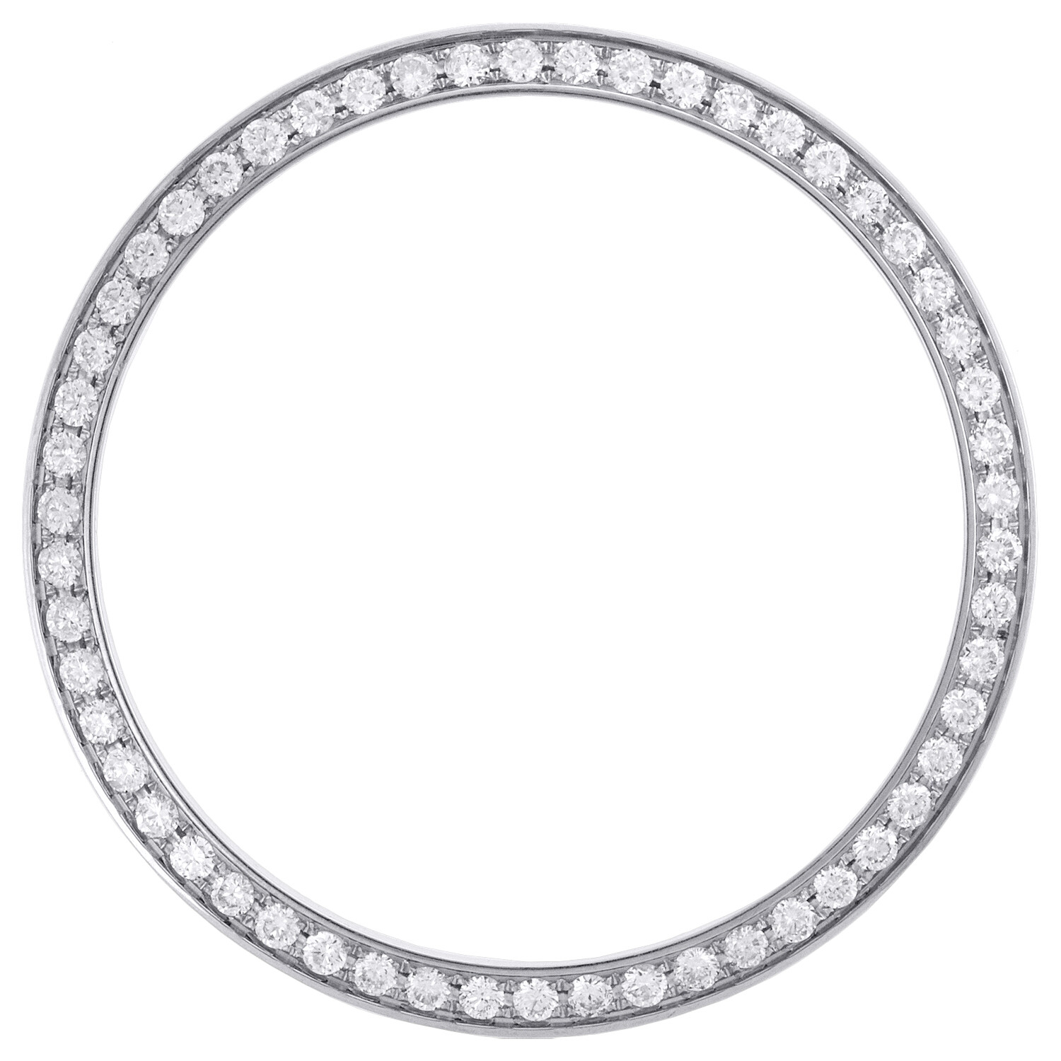 Rolex DateJust Custom Diamond Bezel to Fit 36mm Watches ONLY Round Cut 1 CT.