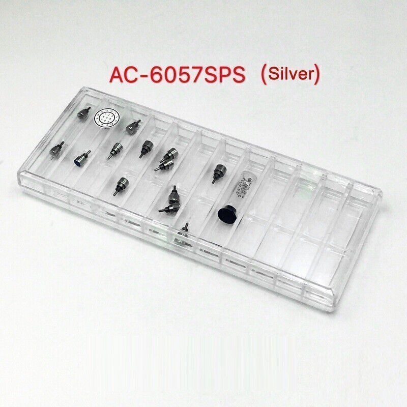 Screw‑In Type Watch Crown Chronograph Button Watch Pusher Accessory AC‑6057SPS