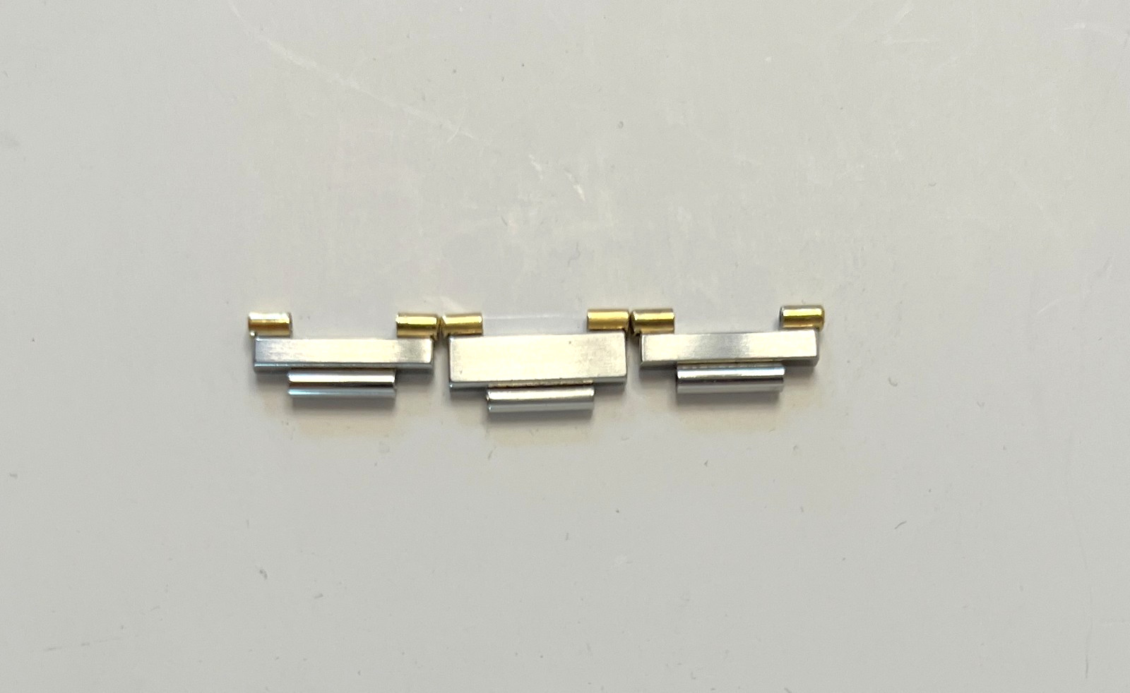 3 GENUINE OMEGA CONSTELLATION LADIES’ LINKS TWO-TONE LINKS SS & 18K GOLD – NEW!
