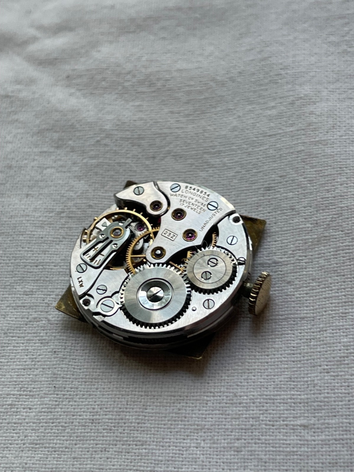 Longines 23Z – movement for mens watch AS IS, lot2907