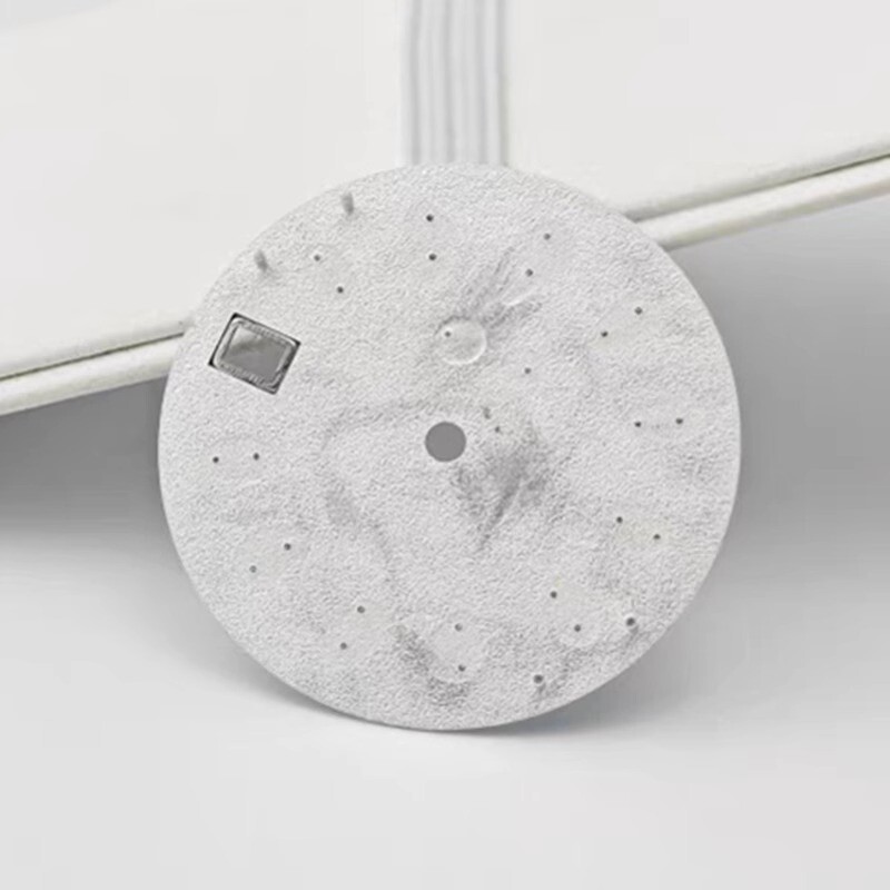 NH35/36 dial 28.5mm messy surface no lume for NH35/NH36 movement watch dial