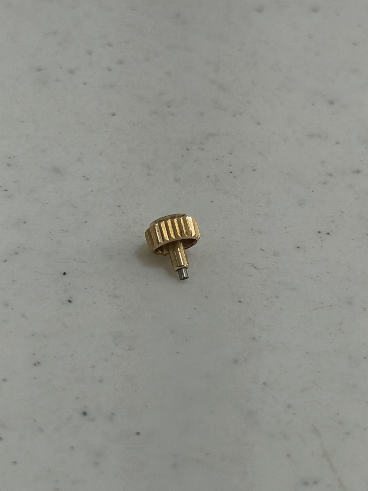 Rolex 18K Gold Crown For Solid Gold Submariner Or Daytona Authentic Original