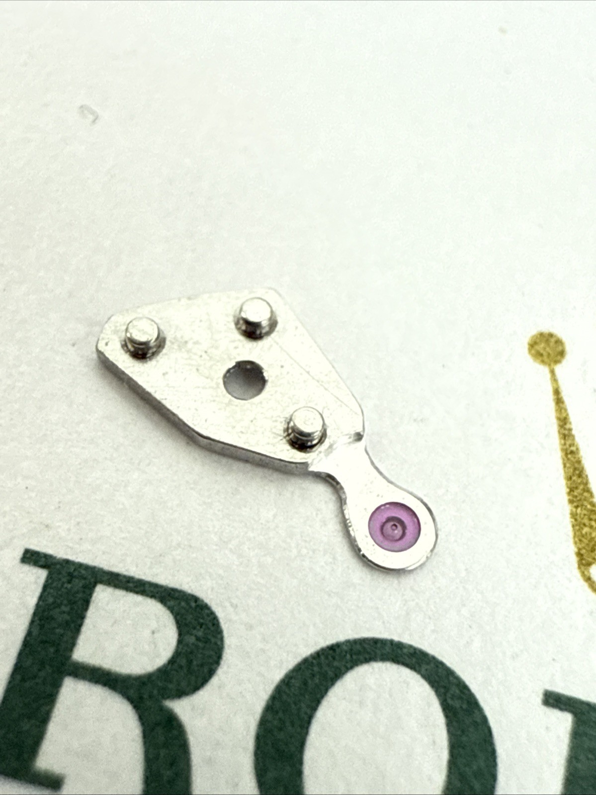 GENUINE Authentic Rolex 1601 1817 Pallet Fork Bridge Complete Perfect Condition