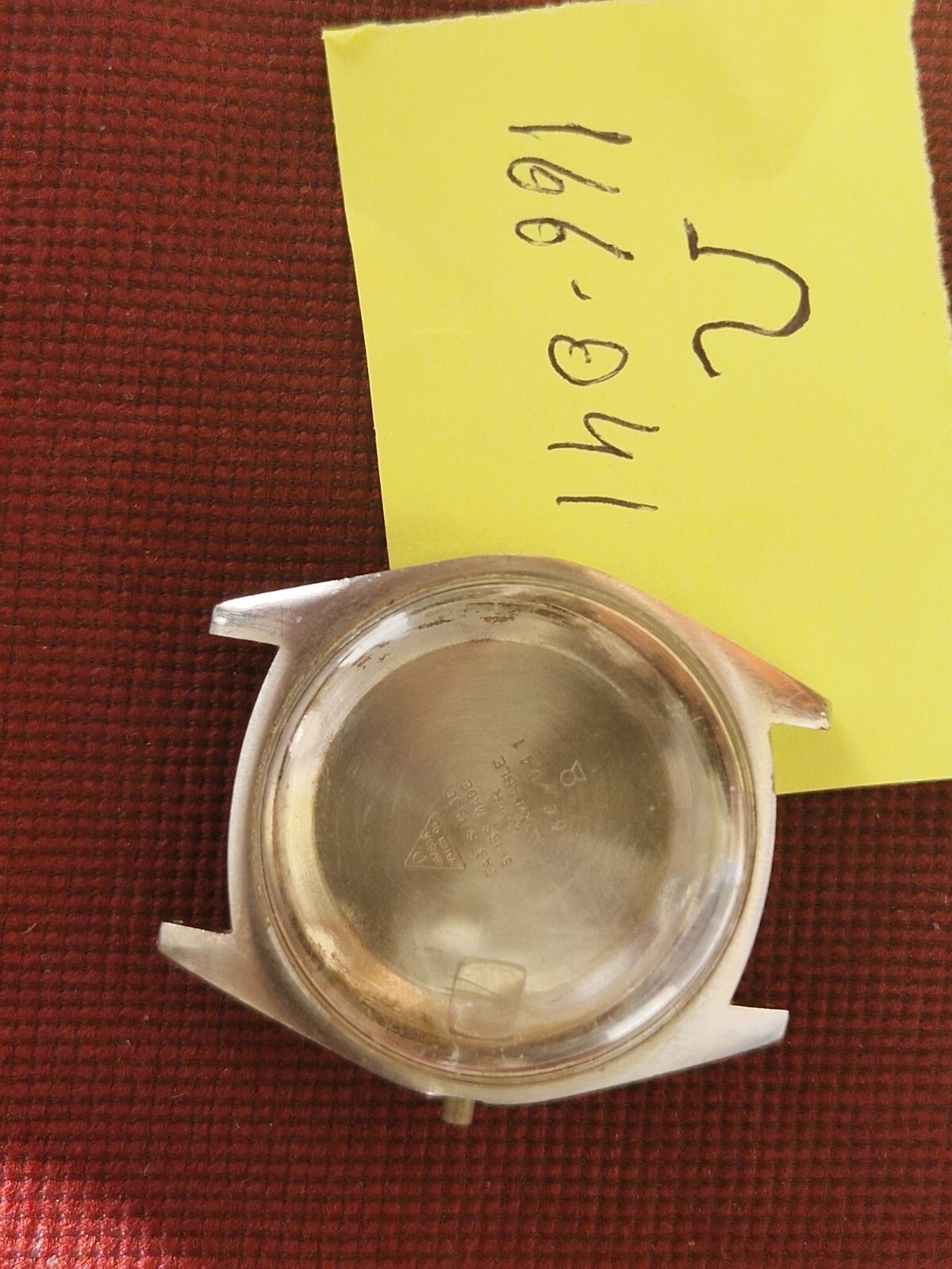 Omega watch case only, ref.166 041