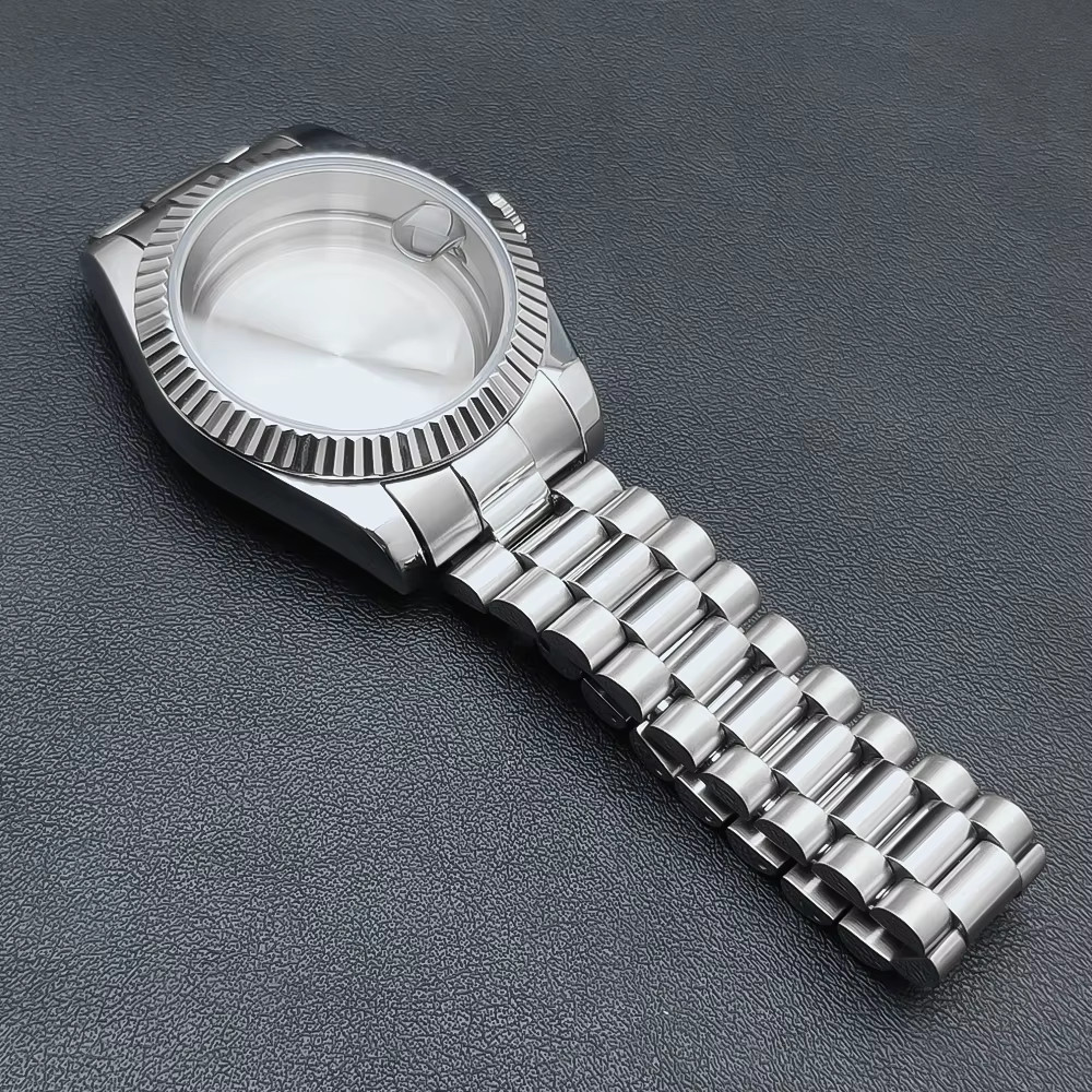 36Mm/40Mm Sapphire Glass Watch Case Fit NH35 NH36 NH34 ETA2824 2836 Mingzhu DG28