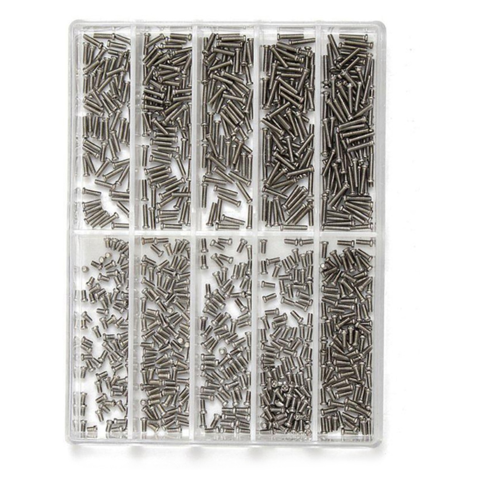 600Pcs/box Stainless Steel Eyeglass Jewelry Watch Repair Screw Set Screws Kit