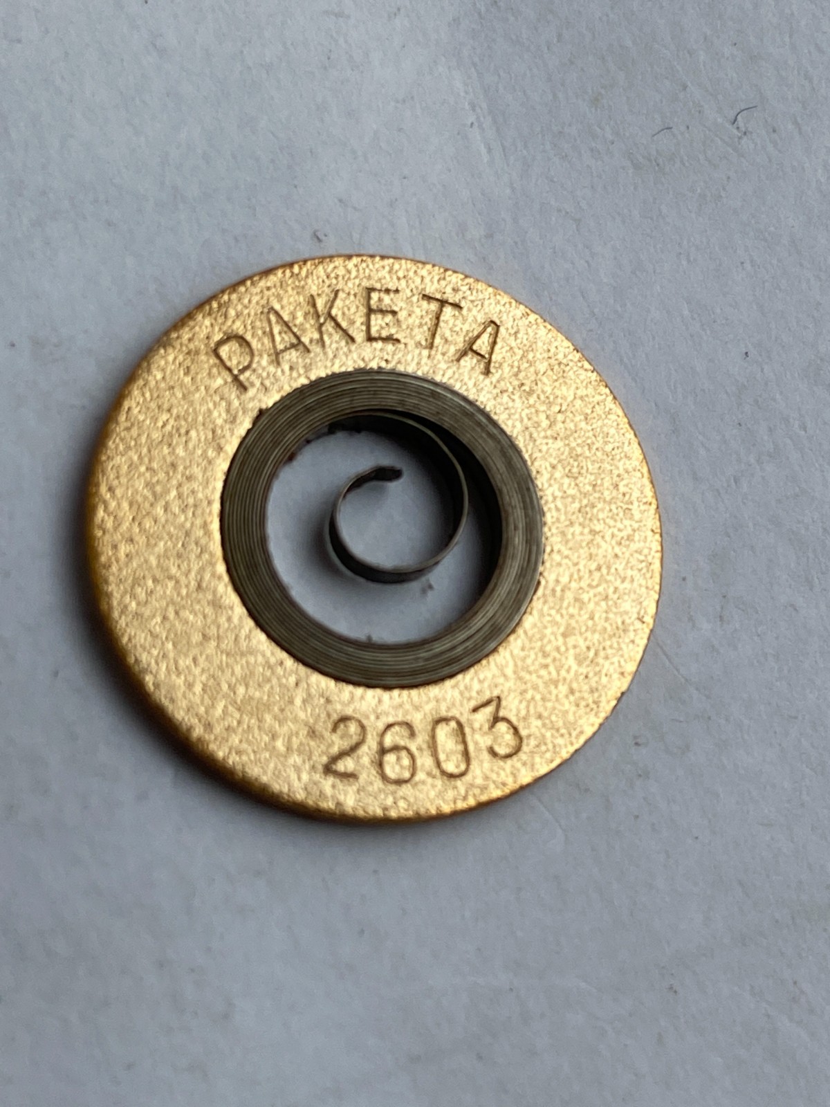 NOS NEW Vinatage watch parts RAKETA РАКТЕТА 2603 MAINSPRING CCCR USSR
